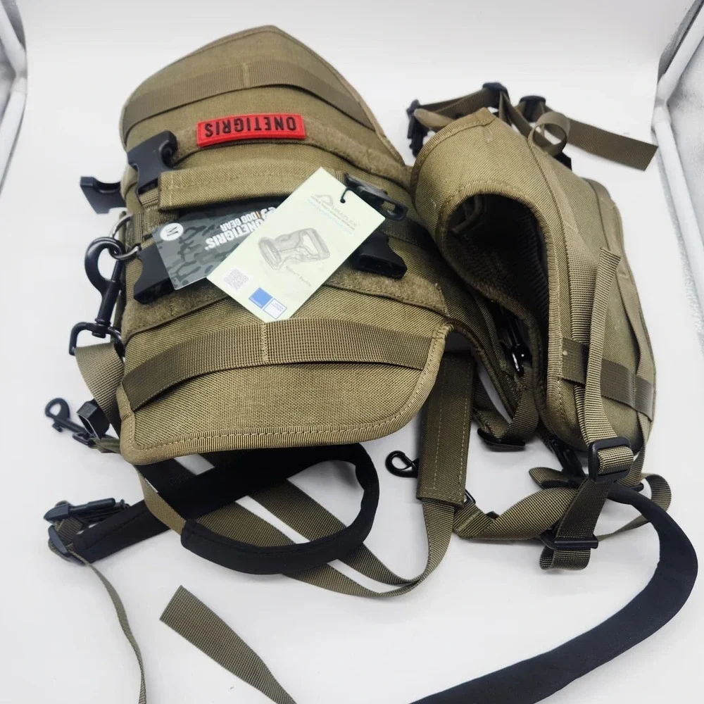 OneTigris Invictus Dog Lift Harness Hip Support Brace Full Body Handle Green Med